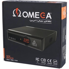 محافظ برق دیجیتال فلزی 4 خانه امگا مدل F6000