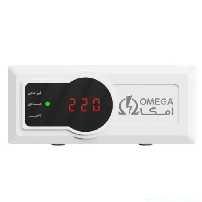 محافظ برق یخچال و فریزر صنعتی امگا 2 خانه مدل F3100