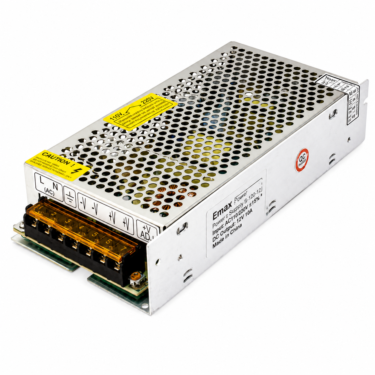 منبع تغذیه سوئیچینگ 12 ولت 15 آمپر مدل 12V15A