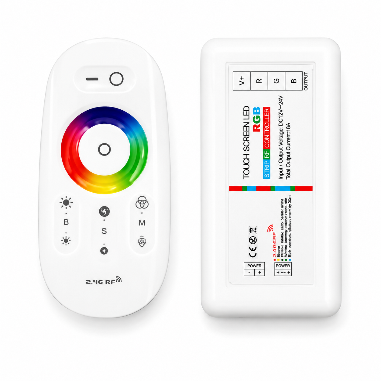 کنترلر RGB رادیویی 18 آمپر Wireless مدل DM18RF