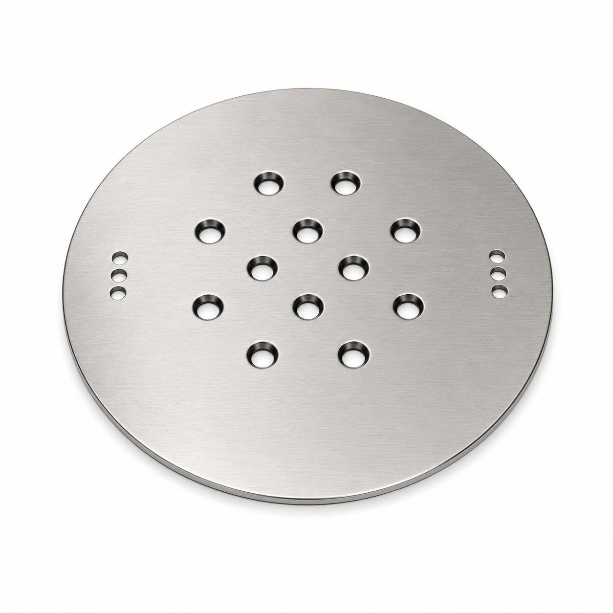 چراغ استخری توکار استیل براق ۲۰ سانتی (گرید۳۰۴)