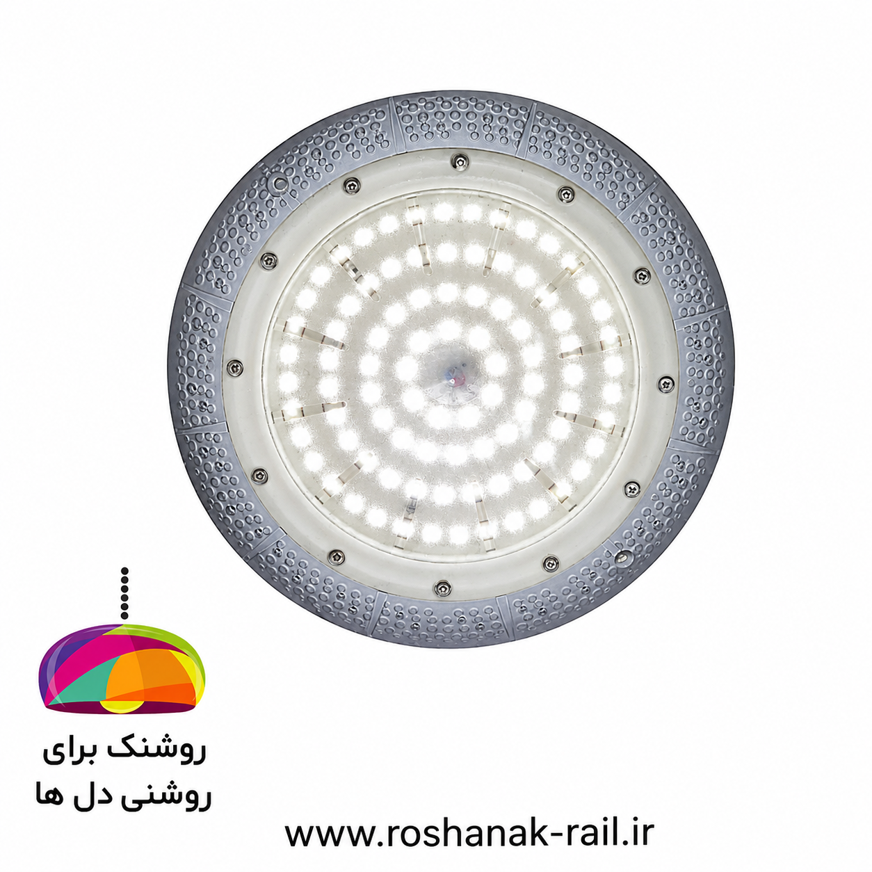چراغ استخری روکار 36 وات RGB پلی کربنات