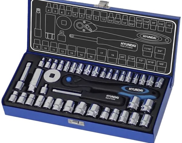 جعبه بکس هیوندای 1.4 و 3.8 اینچ 40 پارچه مدل HT-9140