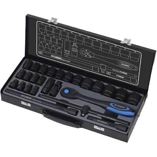 جعبه بکس هیوندای 1.2 اینچ 26 پارچه فشار قوی مدل HT-9126