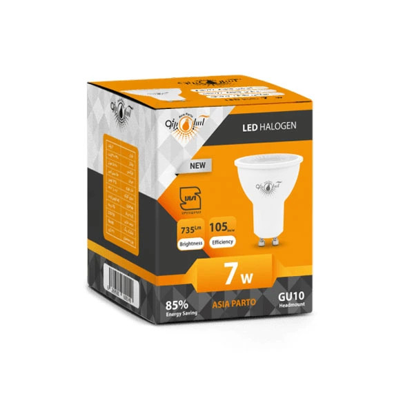 لامپ هالوژن|LED| سوکت دار 7 وات آسیاپرتو