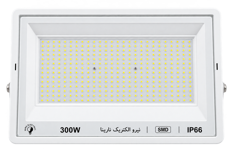 پروژکتور 300 وات نیرو الکتریک نارینا کد IP66 مدل SMD