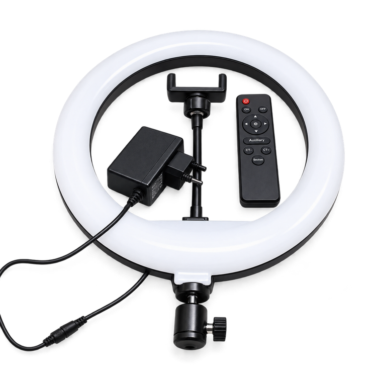 رینگ لایت سایز 32 به همراه پایه 2 متری 30 وات