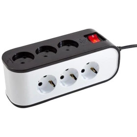 رابط 9 خانه با کلید و کابل 1/8 متری پارت الکتریک مدل شهاب کد 5142